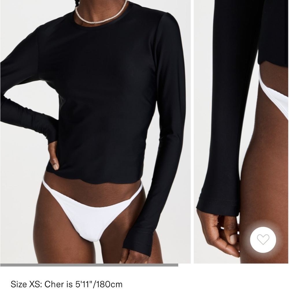 Cover scalloped swim shirt still at shopbop never worn